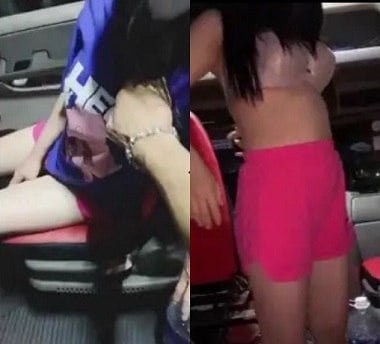 Trang Trang стимулируется студентами в сантиметрах